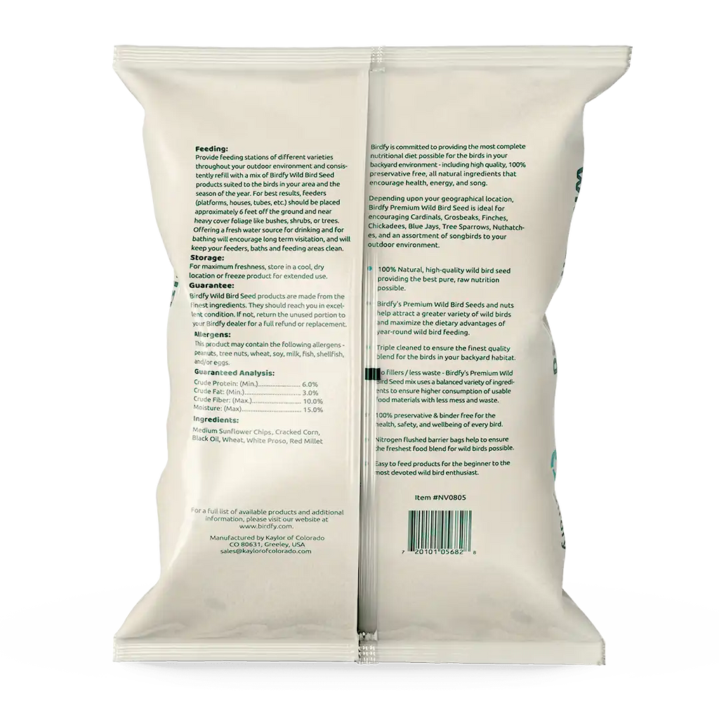 Birdfy Premium Wild Bird Seed (5lb) - Wild Bird Seed