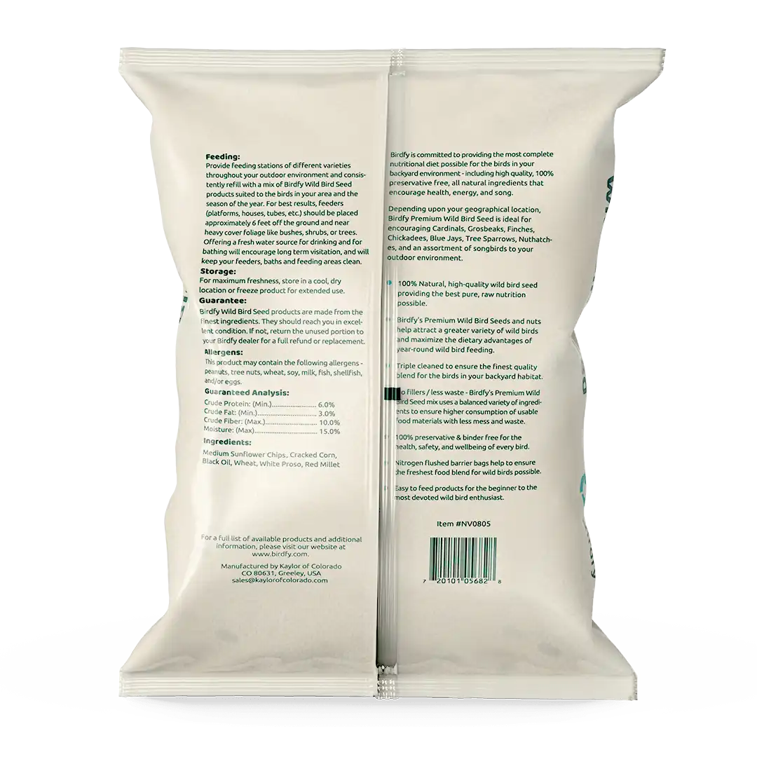 Birdfy Premium Wild Bird Seed (5lb) - Wild Bird Seed