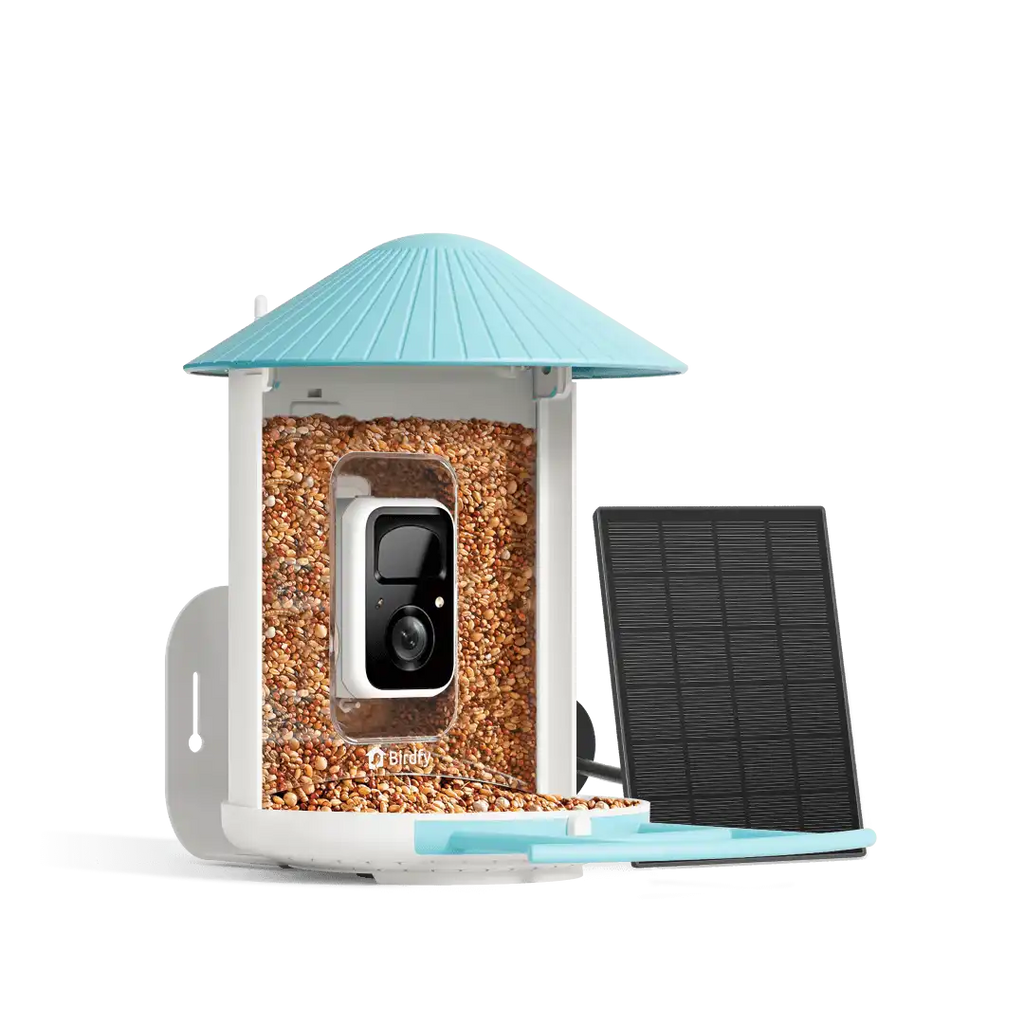 Birdfy Feeder with Solar Panel - Solar-Powered Smart Bird Feeder with Camera