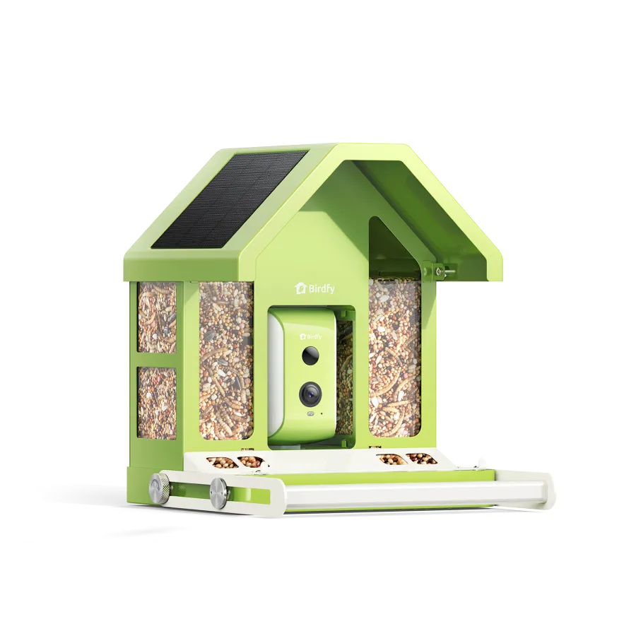 Birdfy Feeder Metal - Smart Metal Feeder with Camera