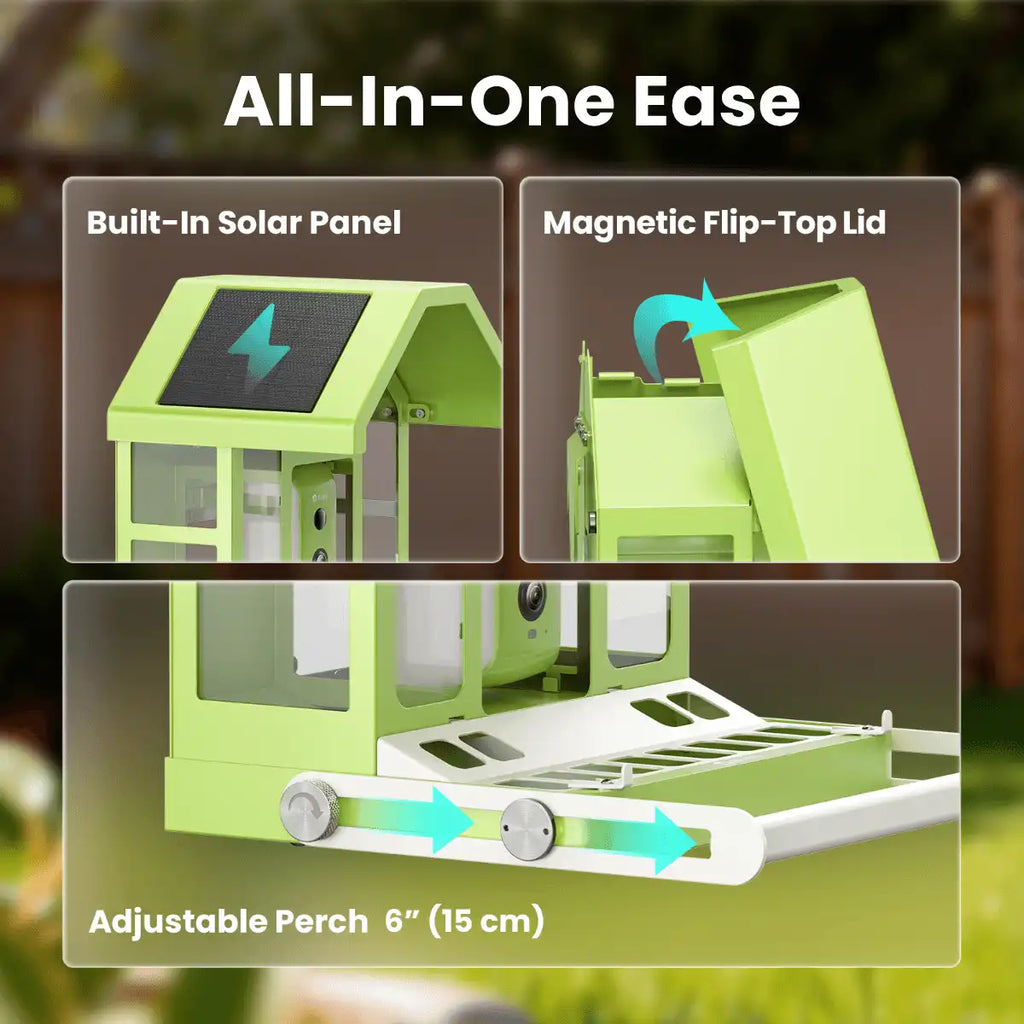 Birdfy Feeder Metal - Limited Gift Set | Smart Bird Feeder with Camera