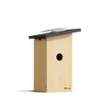 Birdfy Nest Ebony - Wooden Smart Birdhouse